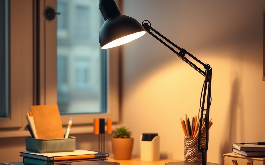 Jak ustawić oświetlenie biurka, by skutecznie unikać niechcianych cieni i chronić wzrok podczas pracy