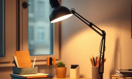 Jak ustawić oświetlenie biurka, by skutecznie unikać niechcianych cieni i chronić wzrok podczas pracy