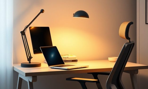 Światło do pracy przy biurku: jak wybrać i ustawić lampę, by chronić wzrok i zwiększyć komfort pracy