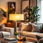 Lampy stołowe do salonu: jak wybrać styl, funkcje i materiały tworzące klimat wnętrza